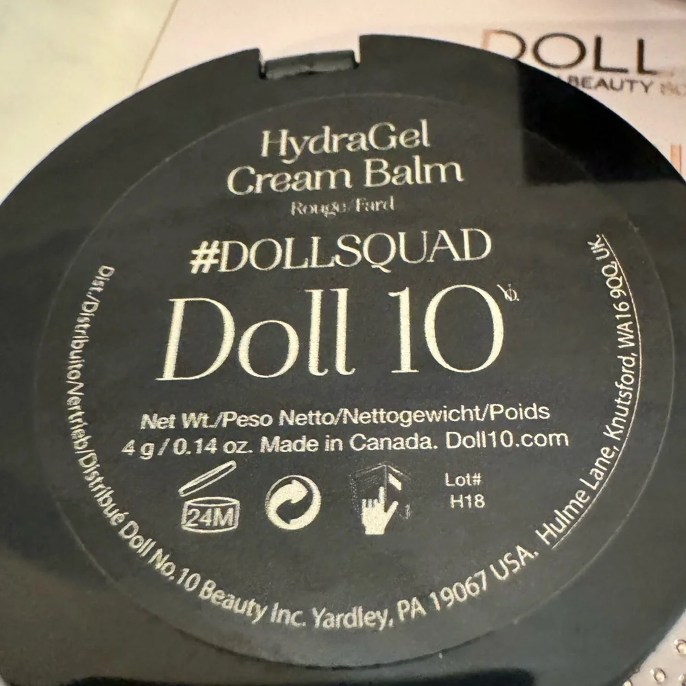 DOLL 10 BLOCKBUSTER LIP AND CHEEK COLLECTION. Swagger and Stiletto. NIB